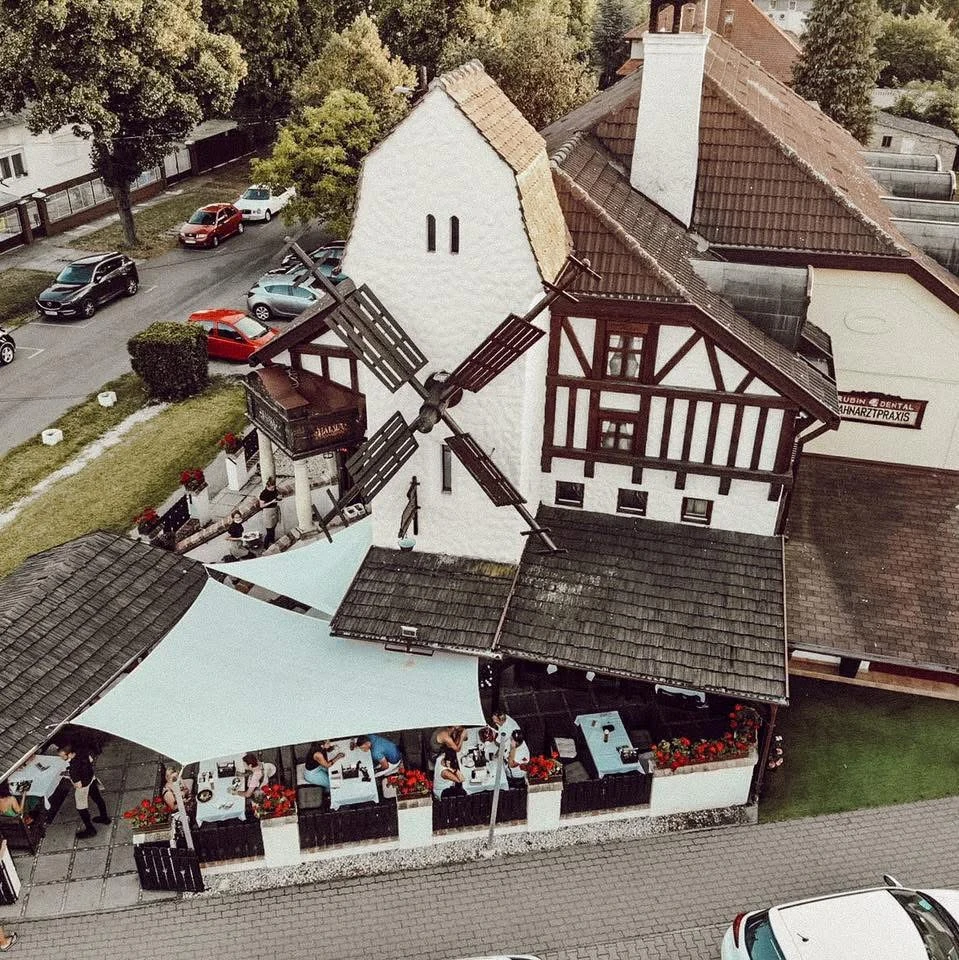 Malomból átalakított híres étterem