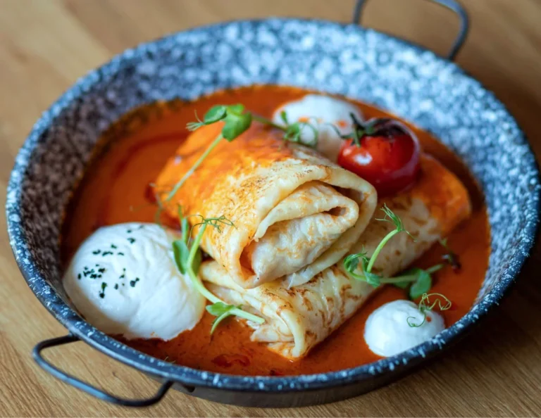 Hortobágyi palacinky s mäsom z kurčaťa